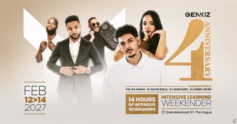 Generation Kiz 4th Anniversary: Intensive Learning Weekender — uitgaan in Leidschendam-Voorburg
