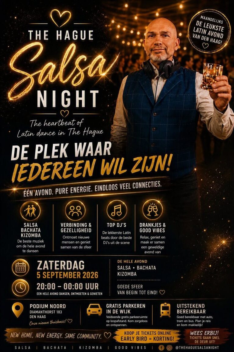The Hague Salsa Night – New Chapter — uitgaan in Leidschendam-Voorburg