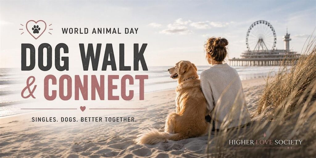 Dog Walk & Connect Beach Scheveningen Higher Love Society in Leidschendam-Voorburg