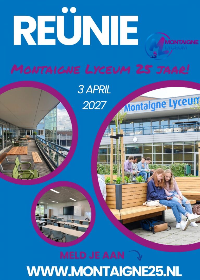 Montaigne Lyceum 25 jaar — open-dag in Leidschendam-Voorburg