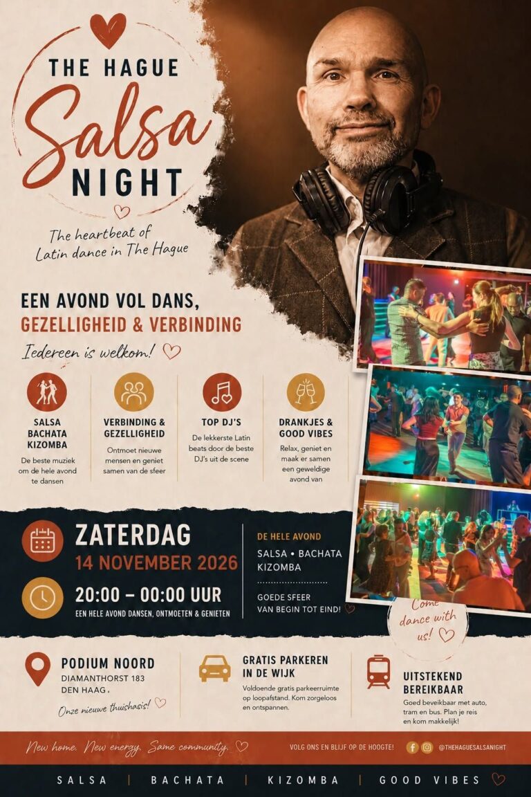 The Hague Salsa Night – De latin heartbeat van Den Haag — uitgaan in Leidschendam-Voorburg